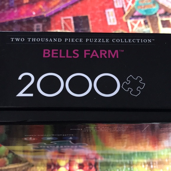 Two Thousand Piece Buffalo Jigsaw Puzzle Bells Farm - Picture 3 of 6